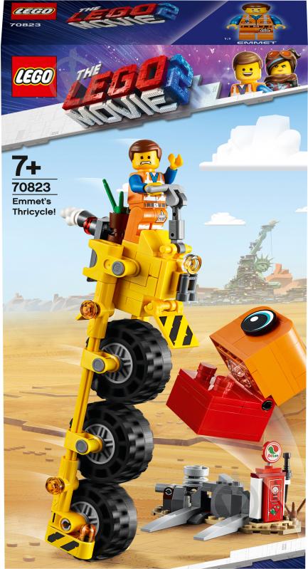 Конструктор LEGO Movie Трехколесный велосипед Эммета 70823 - фото 35