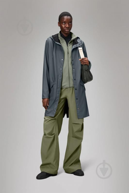 Куртка Rains Long Jacket 1202-Slate р.XS-S - фото 8