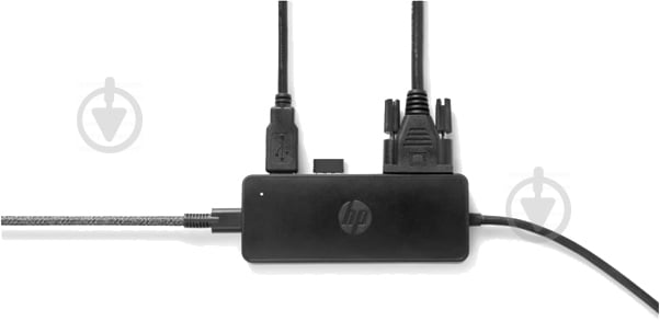 Док-станція HP USB-C TRAVEL HUB G2 black (7PJ38AA) - фото 4