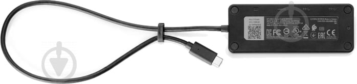 Док-станція HP USB-C TRAVEL HUB G2 black (7PJ38AA) - фото 3