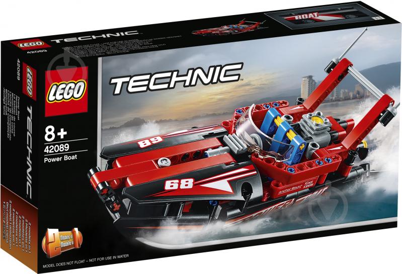 Конструктор LEGO Technic Катер 42089 - фото 1