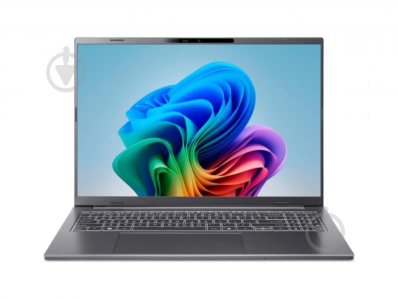 Ноутбук Acer Aspire 16 AI A16-61M-R24Y 16" (NX.JS3EU.003) steel grey - фото 1 Ноутбук Acer Aspire 16 AI A16-61M-R24Y 16" (NX.JS3EU.003) steel grey - фото 1