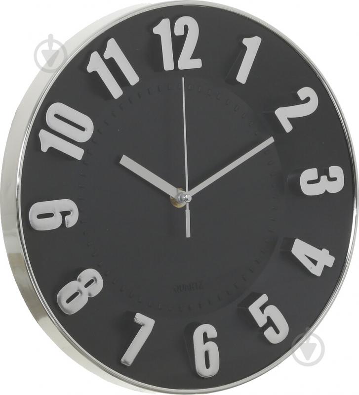Часы настенные Convex Timing 3208SL-Black - фото 2