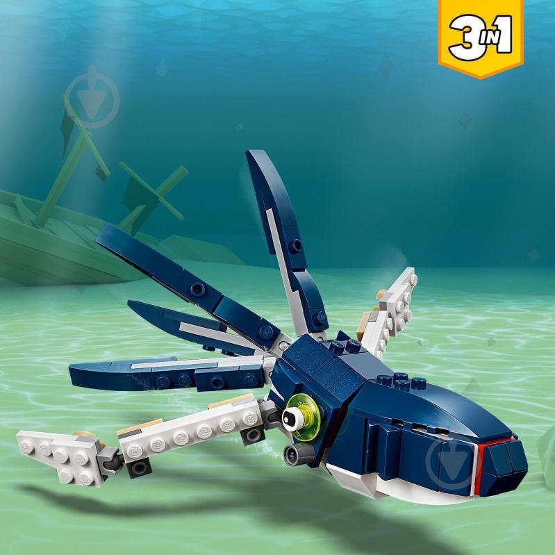 Конструктор LEGO Creator Обитатели морских глубин 31088 - фото 3