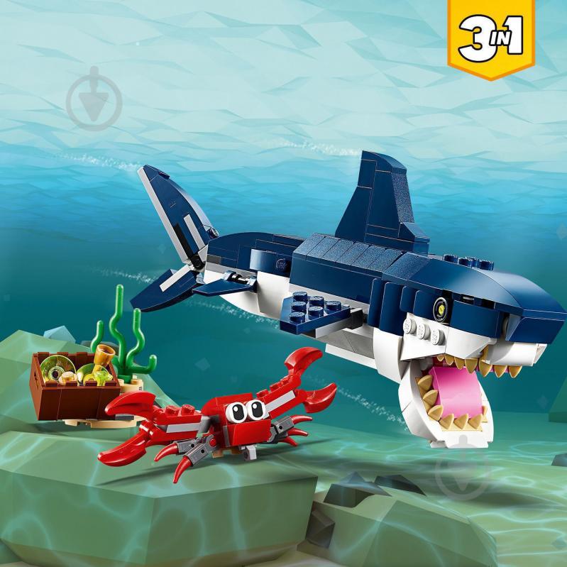 Конструктор LEGO Creator Обитатели морских глубин 31088 - фото 4