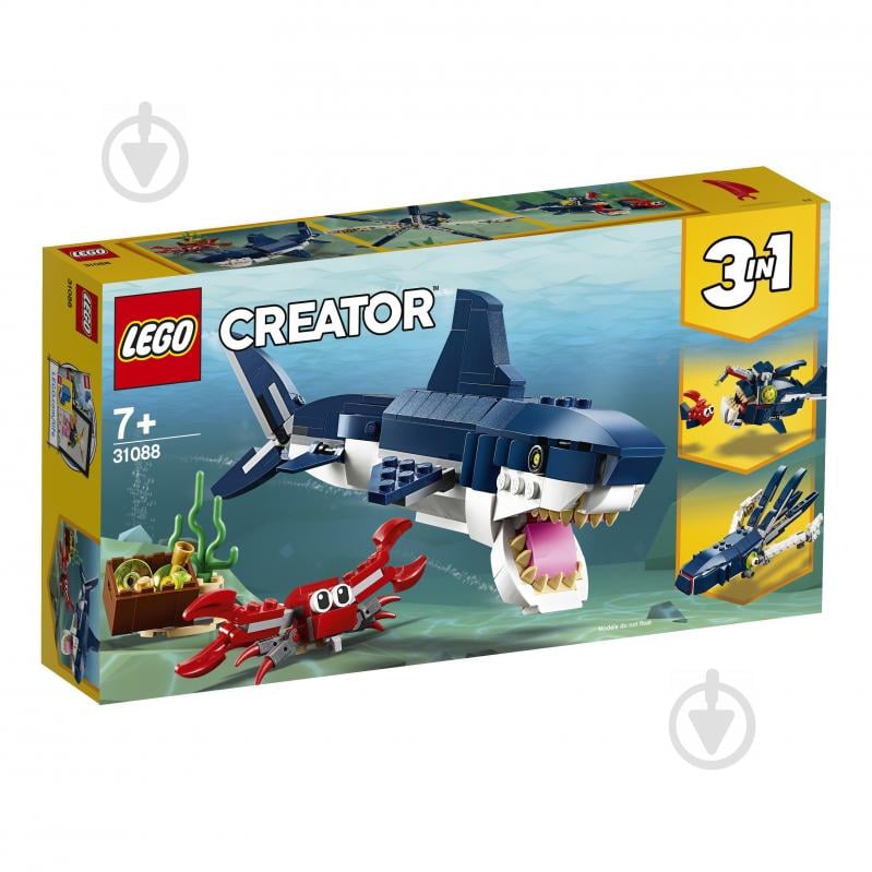 Конструктор LEGO Creator Обитатели морских глубин 31088 - фото 8