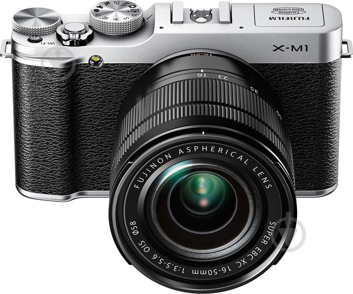 Фотоапарат Fujifilm FinePix X-M1 16-50mm Kit silver - фото 2