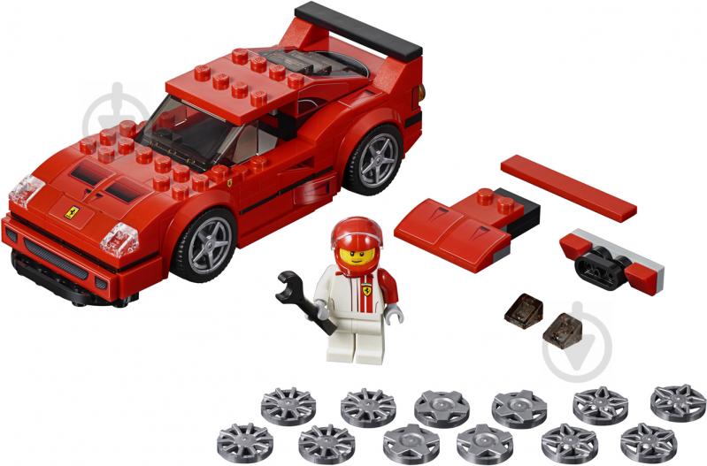 Конструктор LEGO Speed Champions Автомобиль Ferrari F40 Competizione 75890 - фото 2