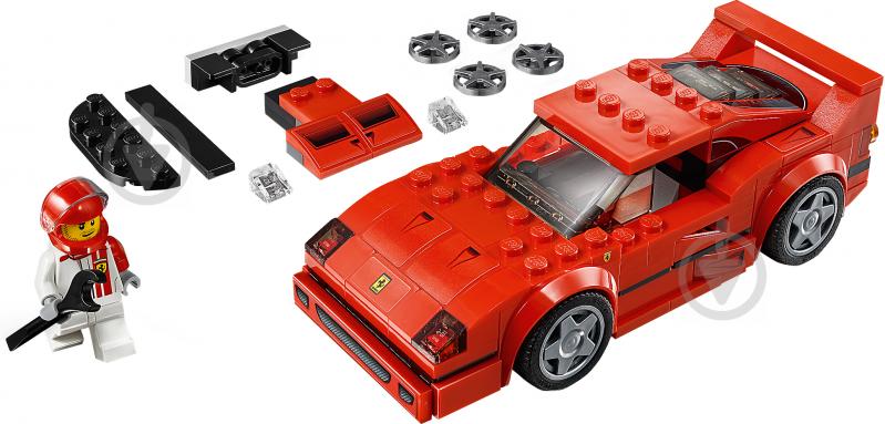 Конструктор LEGO Speed Champions Автомобиль Ferrari F40 Competizione 75890 - фото 6