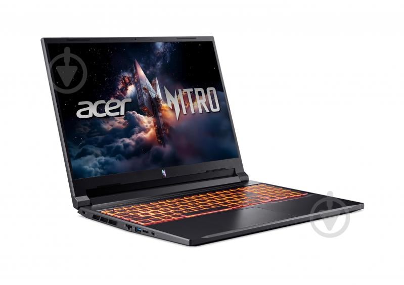 Ноутбук Acer Nitro V 16 ANV16-72-73UR 16" (NH.QZREU.005) obsidian black - фото 4 Ноутбук Acer Nitro V 16 ANV16-72-73UR 16" (NH.QZREU.005) obsidian black - фото 4
