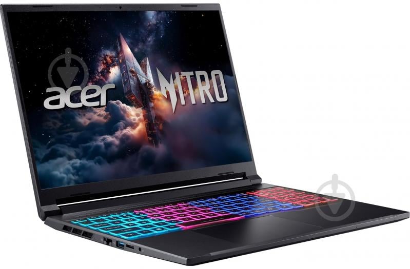 Ноутбук Acer Nitro V 16S AI ANV16S-41-R3BL 16" (NH.U03EU.006) obsidian black - фото 3