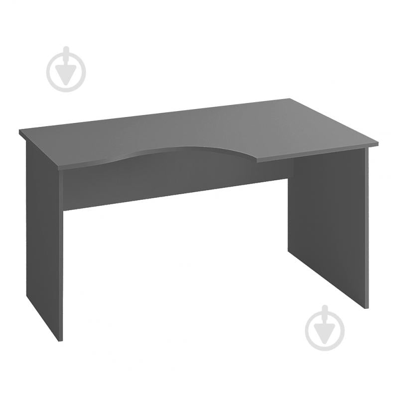 Стол компьютерный ROKO БЮ114 140х84/70х75 см серый - фото 1 Стол компьютерный ROKO БЮ114 140х84/70х75 см серый - фото 1