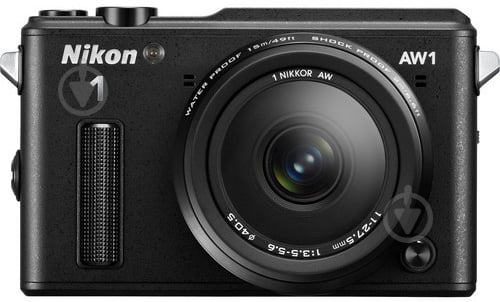 Фотоапарат Nikon 1 AW1 11-27.5mm Kit black - фото 1