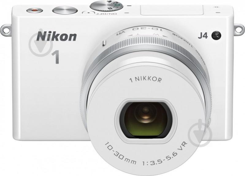 Фотоаппарат Nikon 1 J4 10-30mm VR PD-Zoom Kit white - фото 2