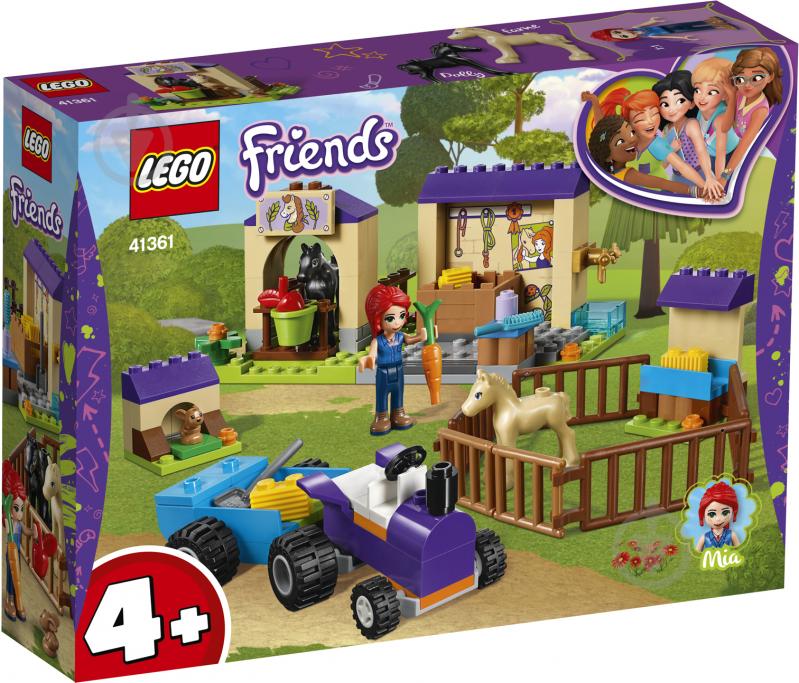 Конструктор LEGO Friends Конюшня для лошати Мії 41361 - фото 1