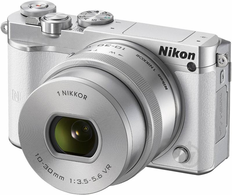 Фотоаппарат Nikon 1 J5 white 10-30mm VR PD-Zoom Kit - фото 3