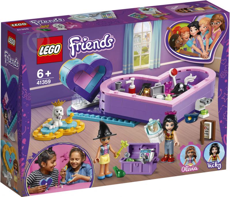 Конструктор LEGO Friends Коробка-сердце дружбы 41359 - фото 1