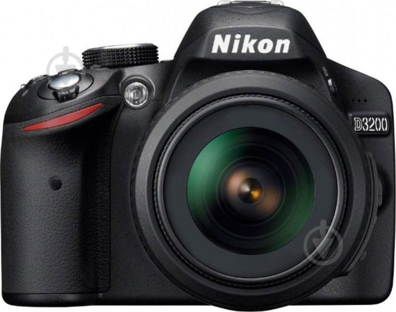 Фотоапарат Nikon D3200 18-55mm VR II Kit black - фото 1