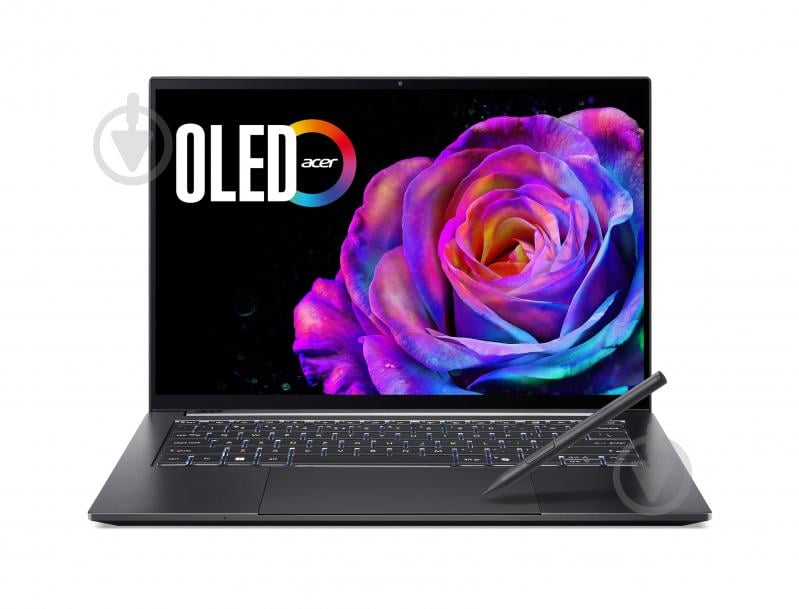Ноутбук Acer Swift X 14 SFX14-73G-761L 14,5" (NX.J83EU.003) titanium gray - фото 1