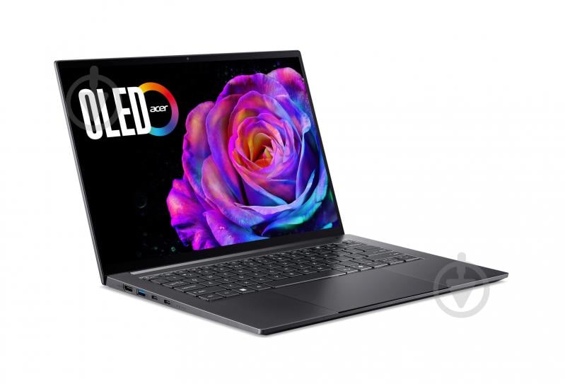 Ноутбук Acer Swift X 14 SFX14-73G-761L 14,5" (NX.J83EU.003) titanium gray - фото 4