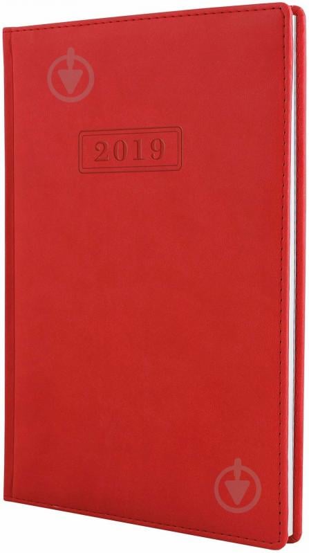Дневник датированный красный линия Optima Vivella A5 2019 O25247-03 - фото 1 Дневник датированный красный линия Optima Vivella A5 2019 O25247-03 - фото 1