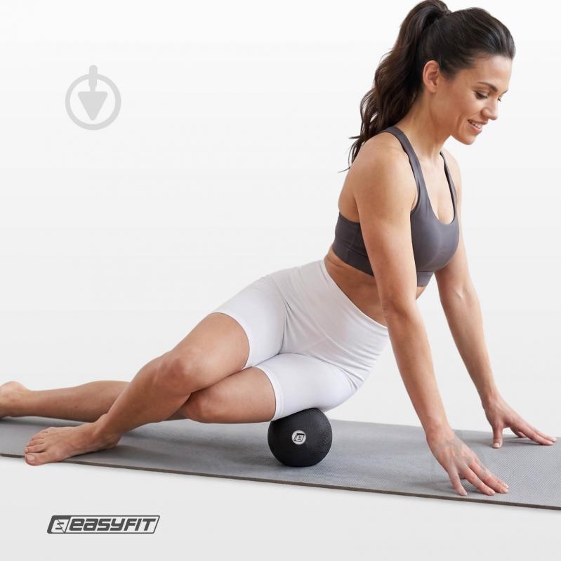Массажный мяч EasyFit EPP черный 10 см - фото 9 Массажный мяч EasyFit EPP черный 10 см - фото 9