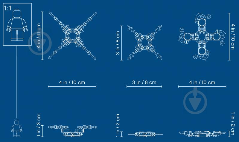 Конструктор LEGO Ninjago Спін-джитсу Нія та Ву 70663 - фото 8
