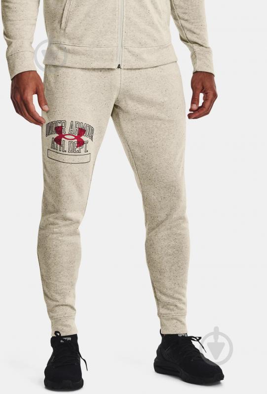 Брюки Under Armour 1370357-279 р. L бежевый - фото 1 Брюки Under Armour 1370357-279 р. L бежевый - фото 1