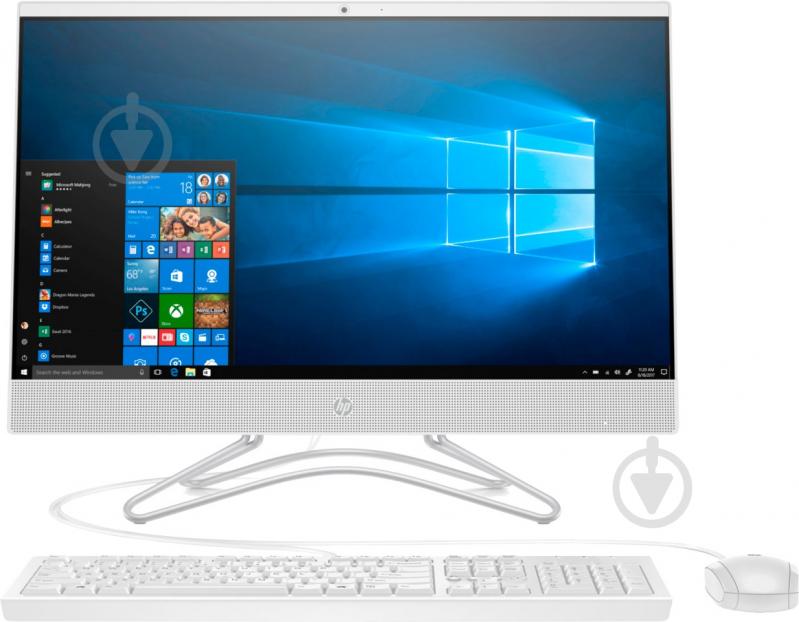Моноблок HP All-in-One 23,8 (158K3EA) white - фото 1
