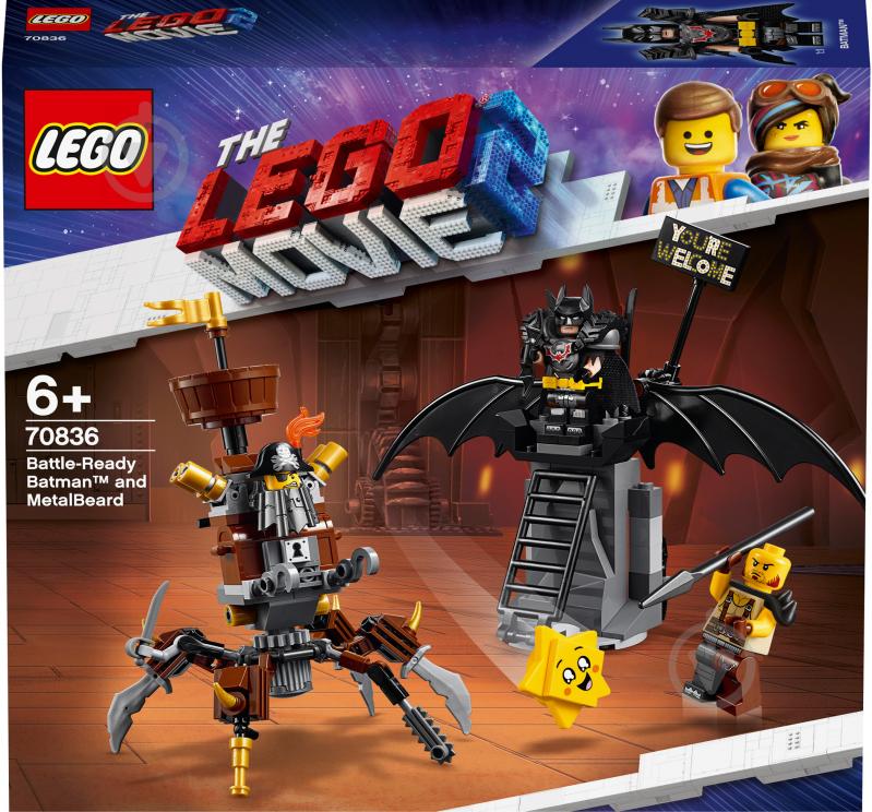 Конструктор LEGO Movie Бэтмен и Железная Борода к бою готовы 70836 - фото 34