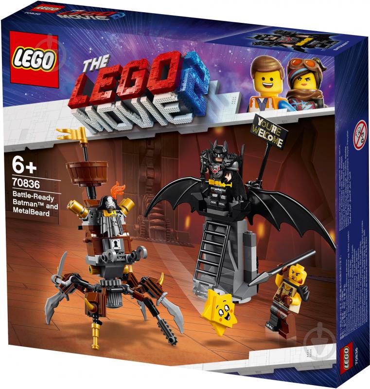 Конструктор LEGO Movie Бэтмен и Железная Борода к бою готовы 70836 - фото 35