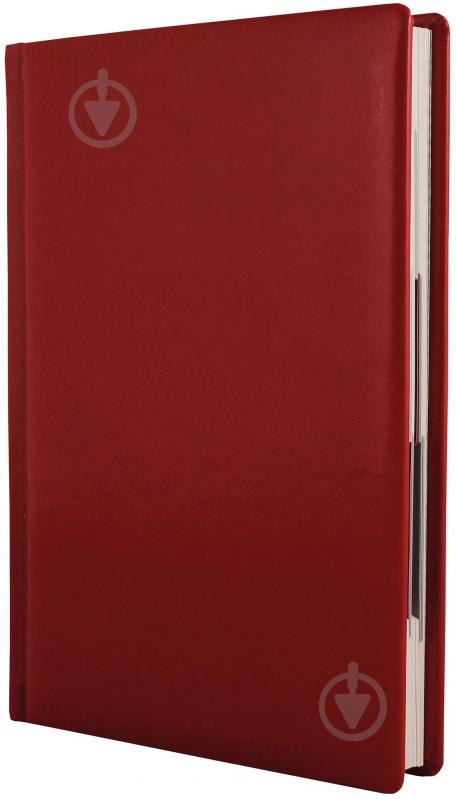 Дневник недатированный красный линия Optima Gloss A5 O25402-03 - фото 1