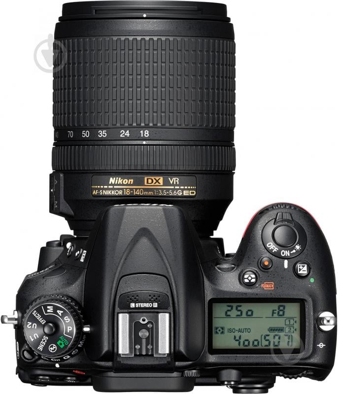 Фотоапарат Nikon D7200 18-140 mm VR Kit - фото 4