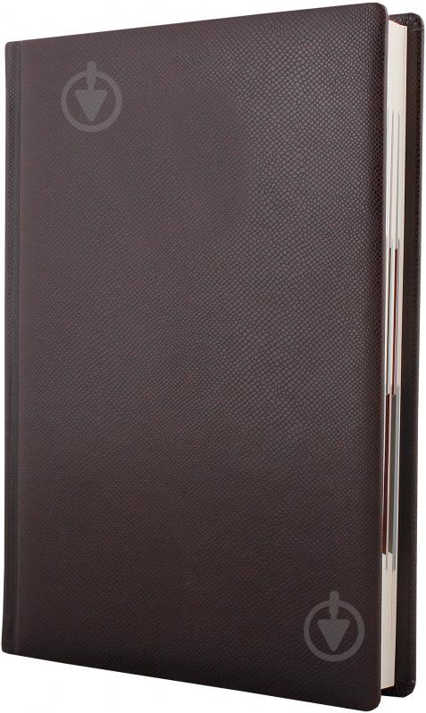 Дневник недатированный темно-коричневый клетка Optima Lizard A5 O25403-43 - фото 1 Дневник недатированный темно-коричневый клетка Optima Lizard A5 O25403-43 - фото 1