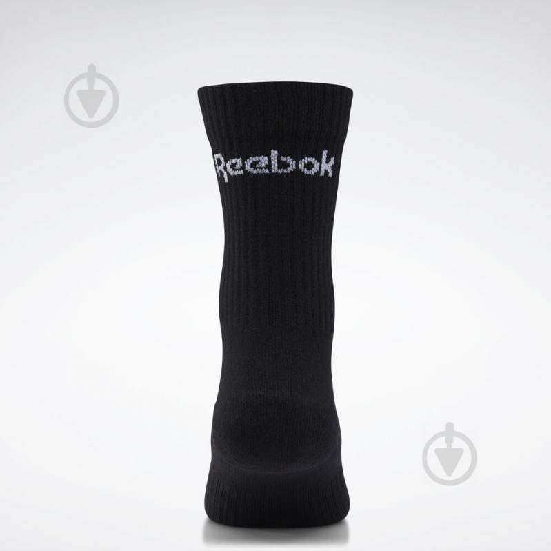 Носки Reebok Te Mid Crew Sock FQ5324 р.S черный 3 шт. - фото 2