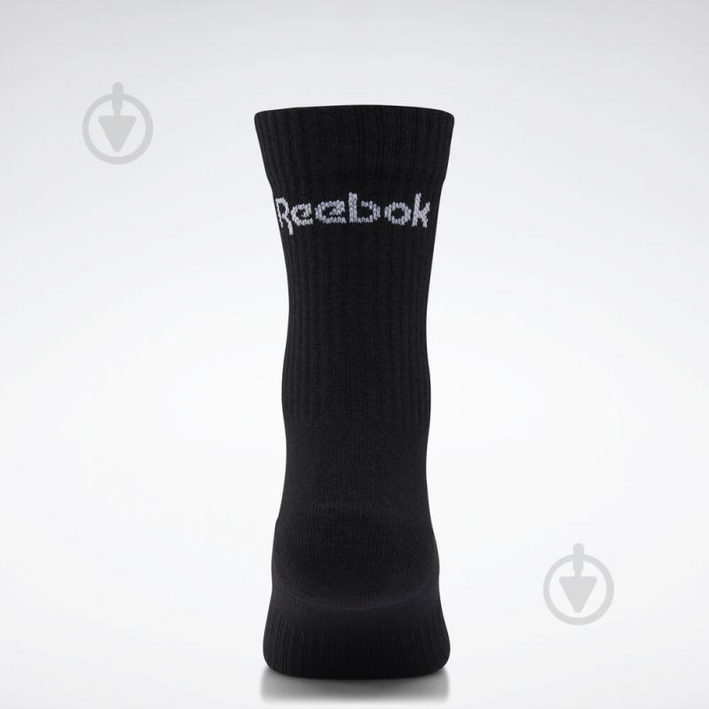 Носки Reebok Te Mid Crew Sock FQ5324 р.M черный 3 шт. - фото 2