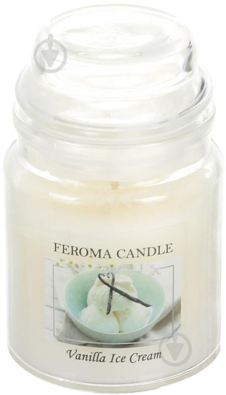 Свічка ароматична Feroma Candle Арома Банка Vanilla Ice Cream - фото 1