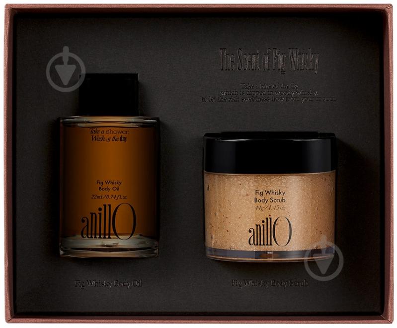 Набор дорожный ANILLO Fig Whisky Discovery Body Set - фото 1