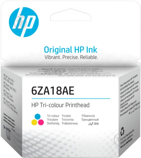 Печатающая головка hp tri colour printhead 6za18ae совместимость