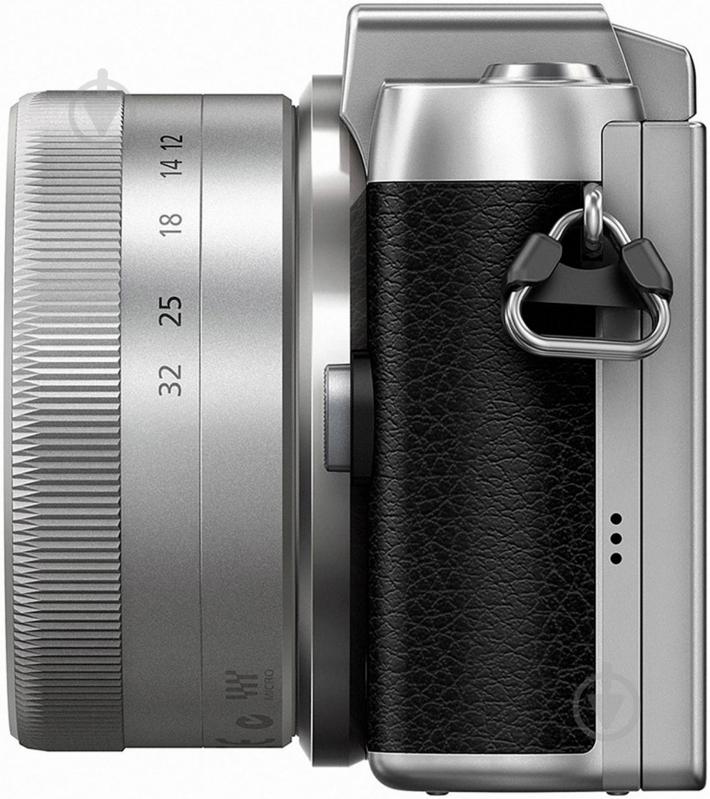 Фотоапарат Panasonic Lumix DMC-GF7 G Vario 12-32mm Kit silver - фото 5