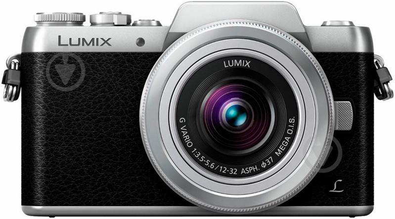 Фотоапарат Panasonic Lumix DMC-GF7 G Vario 12-32mm Kit silver - фото 1