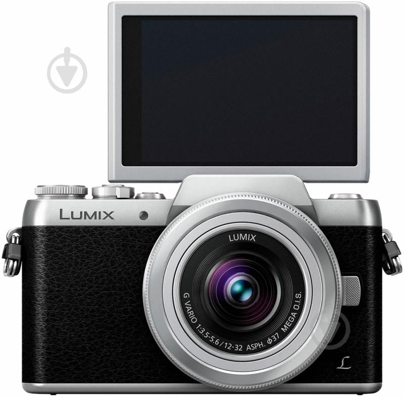 Фотоапарат Panasonic Lumix DMC-GF7 G Vario 12-32mm Kit silver - фото 3