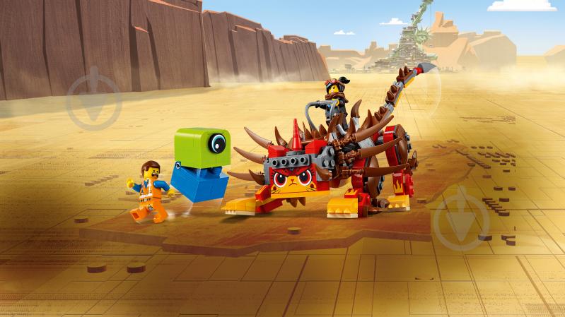 Конструктор LEGO Movie Ультра Киса и Вайлдстайл воин 70827 - фото 46