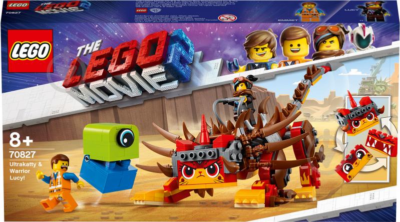 Конструктор LEGO Movie Ультра Киса и Вайлдстайл воин 70827 - фото 54