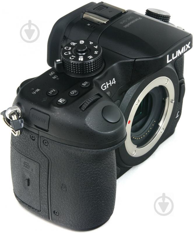 Фотоапарат Panasonic Lumix DMC-GH4 Body black - фото 2