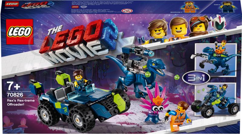 Конструктор LEGO Movie Рэкстремальный внедорожник Рэкса! 70826 - фото 26