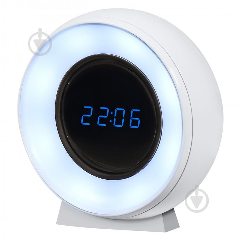 Нічник-годинник Ledvance Nighlux Clock 0,3 Вт білий - фото 1