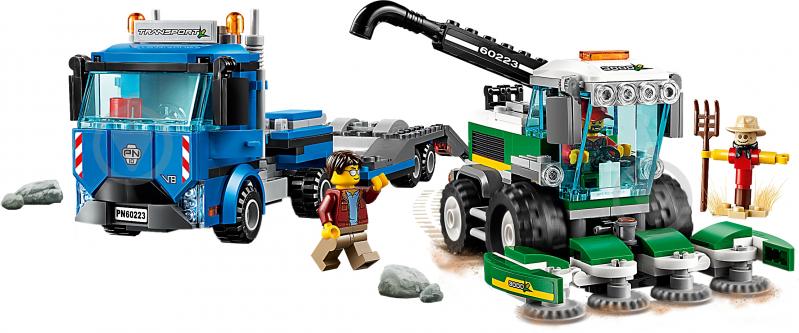 Конструктор LEGO City Транспортировщик для комбайнов 60223 - фото 3