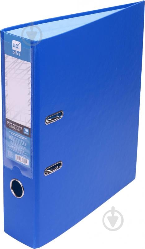 Папка-регистратор А4 70 мм синий UP! (Underprice) - фото 1