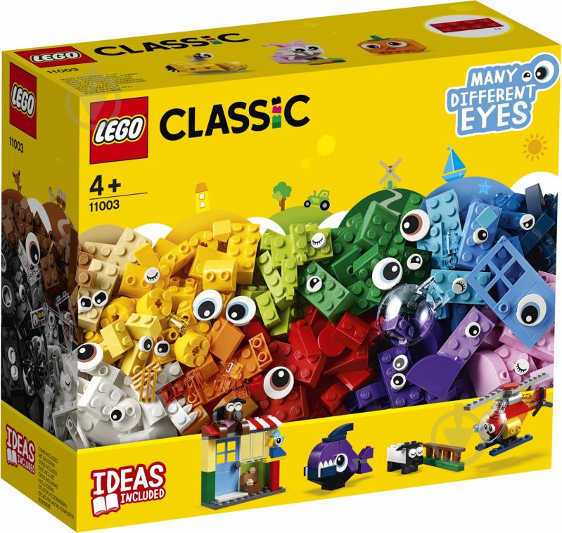 Конструктор LEGO Classic Кубики и глазки 11003 - фото 1